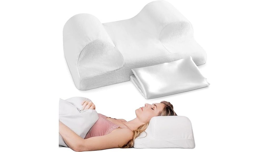 your face pillow for back sleepers