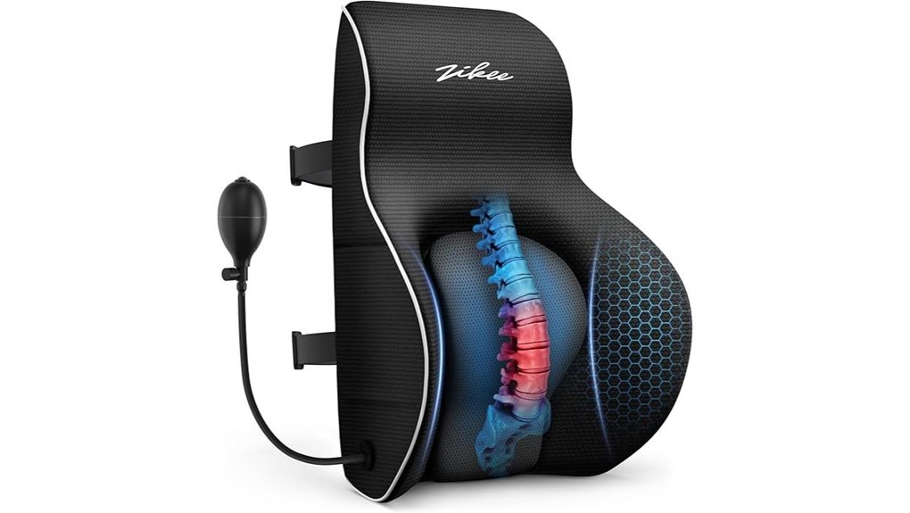 zikee adjustable lumbar pillow